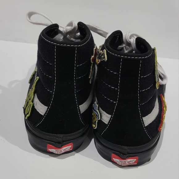 VANS Elijah Berle Skate Sk8 HI Decon Patch Art size 10 - Picture 3 of 10